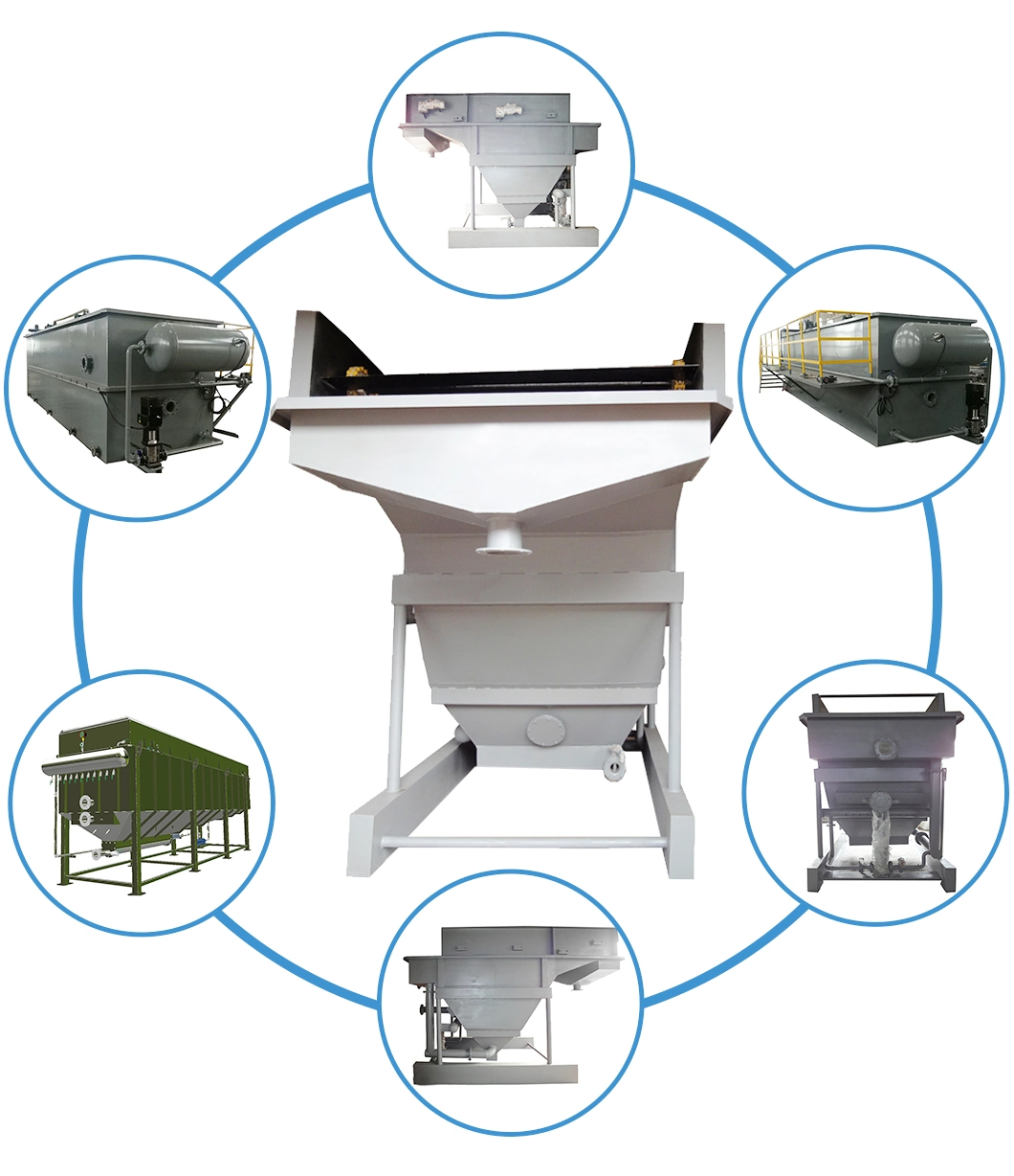 Duck Eggs, Fish, Vegetable Cleaning Wastewater Small Mobile Dissolved Air Flotation Machine