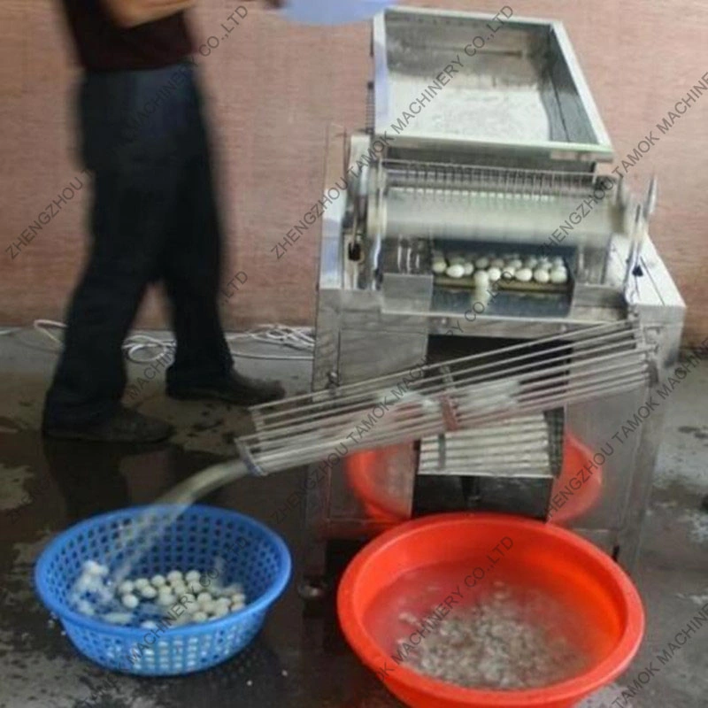 Boiled Egg Shelling Machine Quail Egg Shell Peeling Machine